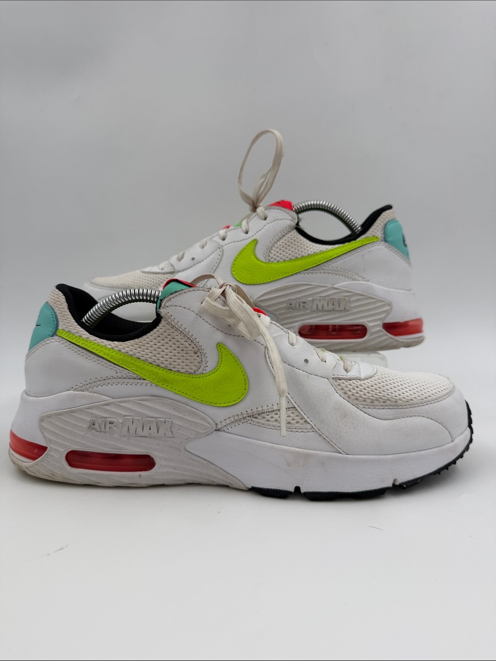 Nike Air Max Excee 'White Volt' (Style Code: CW5606-100) Women's Size 11.0